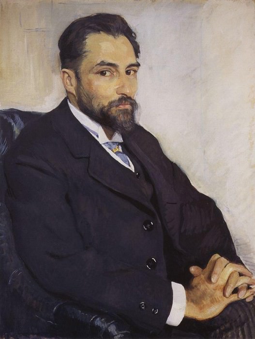 Portrait of M. N. Benoit, Zinaida Serebryakova