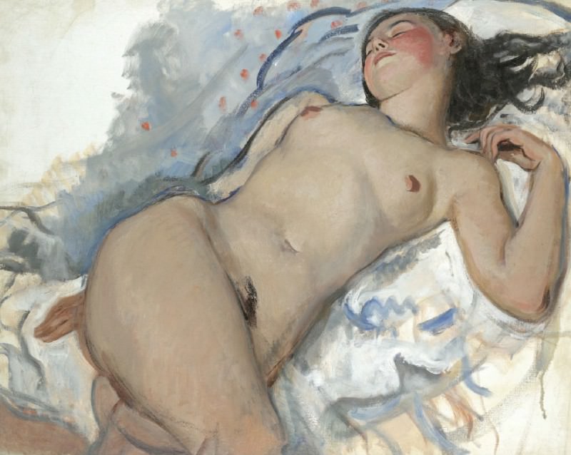 Lying Nude, Zinaida Serebryakova
