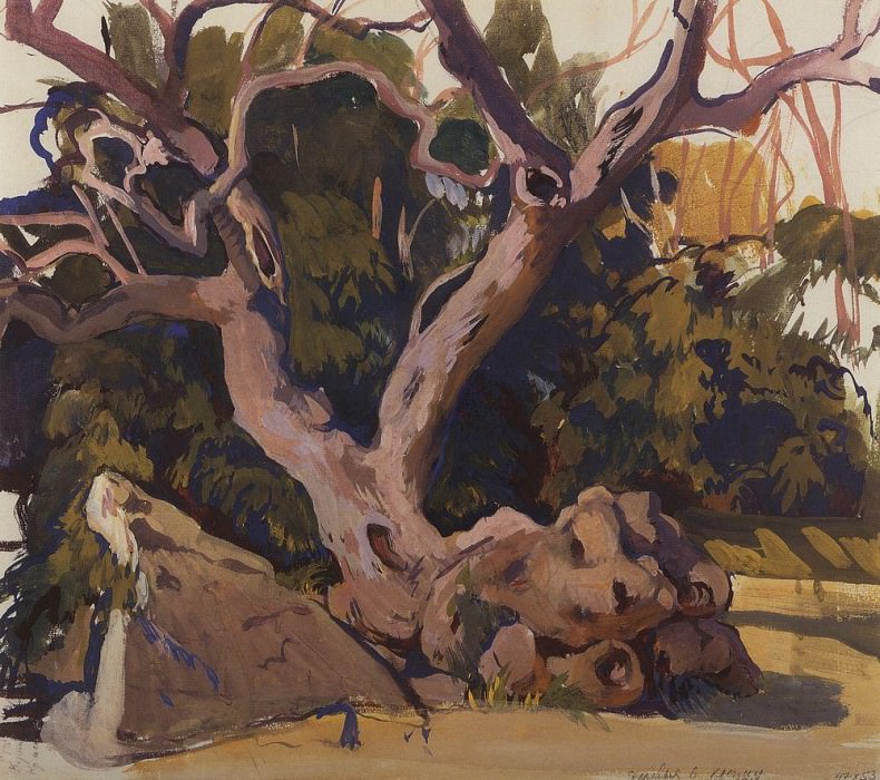 Trees in the Crimea, Zinaida Serebryakova