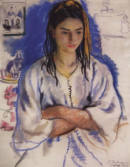 The Jewish girl from Sefrou, Zinaida Serebryakova