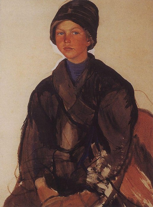 Portrait of a boy, Zinaida Serebryakova