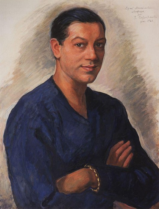 Portrait of S. M. Lifar, Zinaida Serebryakova