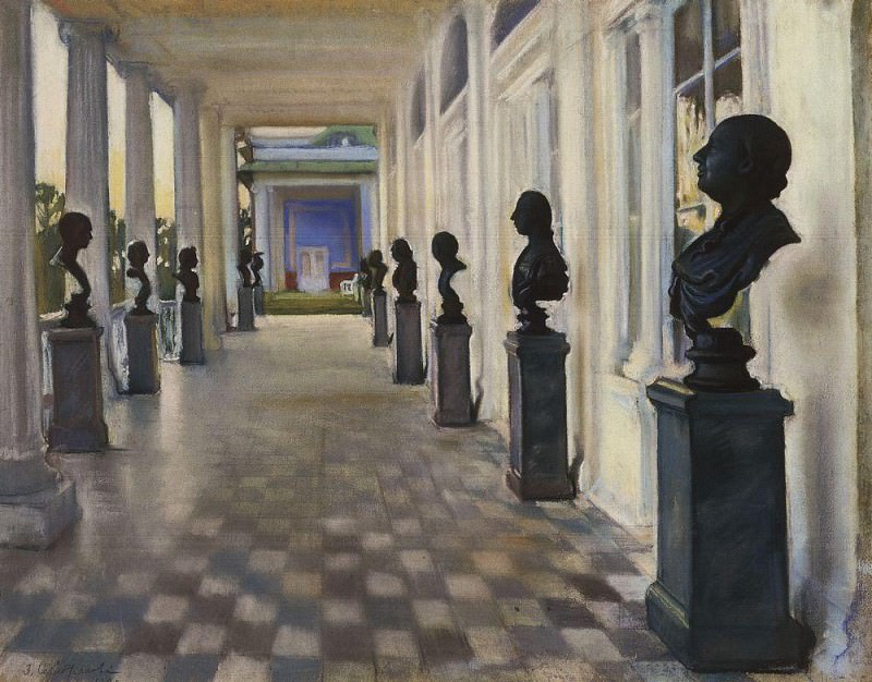 Cameron Gallery at Tsarskoye Selo, Zinaida Serebryakova