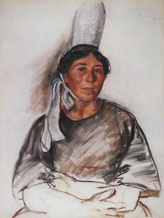 Young Breton, Zinaida Serebryakova