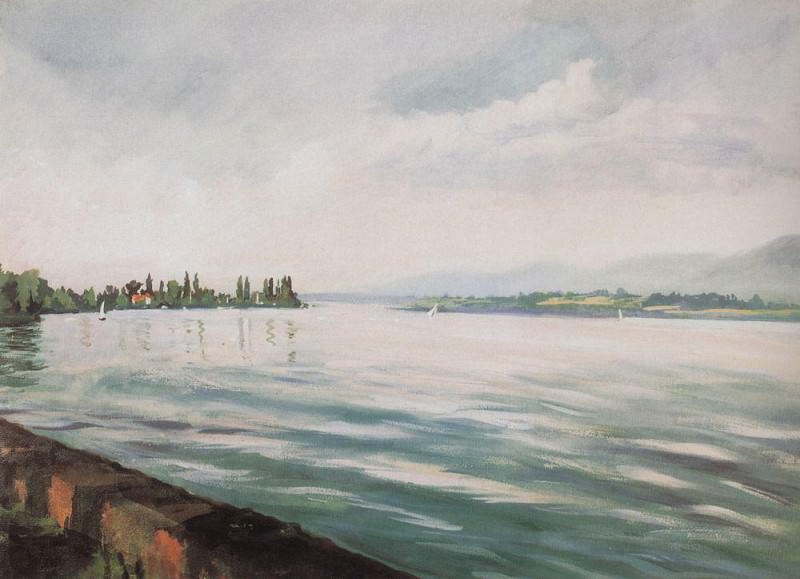 Женевское озеро, Зинаида Евгеньевна Серебрякова