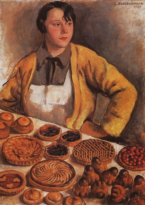 Baker from the Lepic street, Zinaida Serebryakova