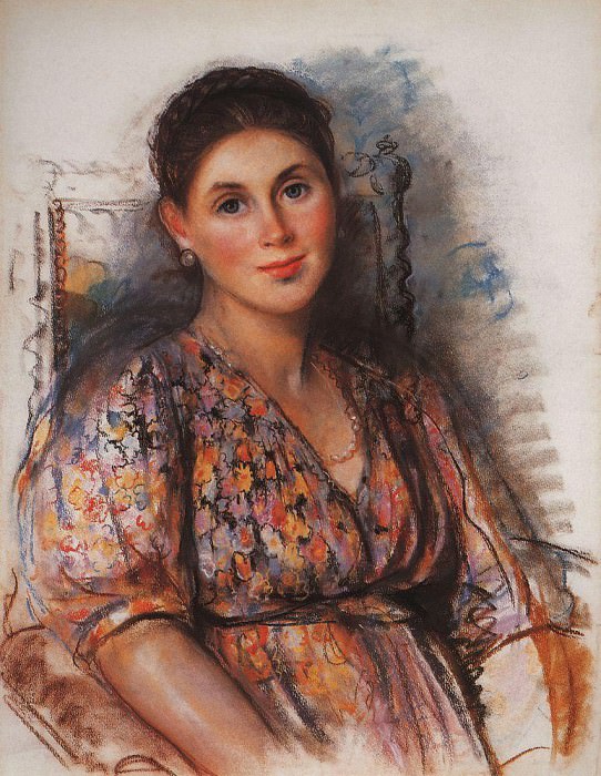 Countess Saint Hippolytus, nee princess Trubetskaya, Zinaida Serebryakova
