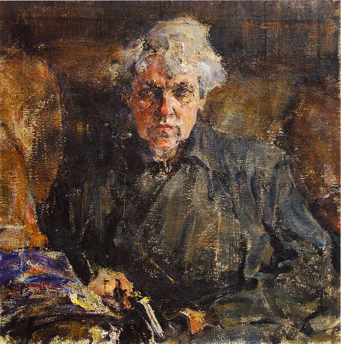 Portrait of E.M. Konurina , Nikolay Feshin