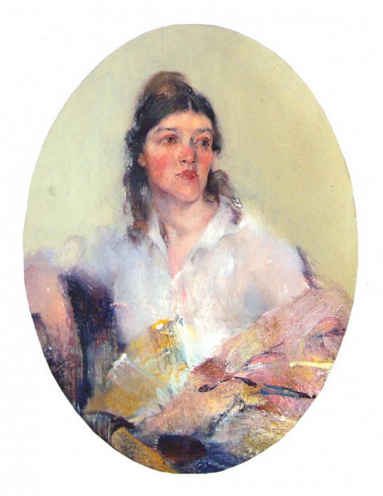 Портрет жены , Николай Иванович Фешин