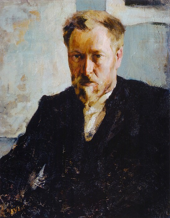 Портрет художника Н.К.Евлампиева , Николай Иванович Фешин