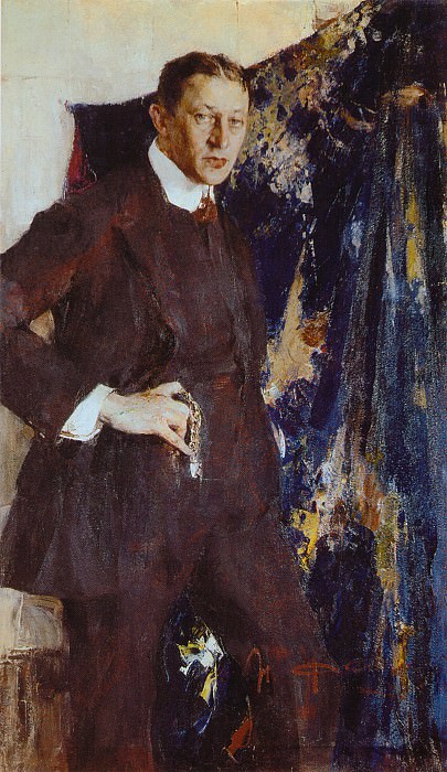 Portrait of the artist VG Tikhov , Nikolay Feshin