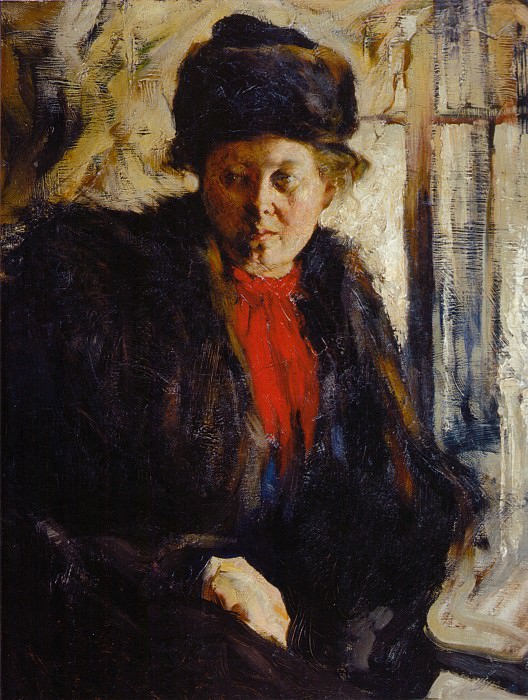 Portrait of a Woman , Nikolay Feshin
