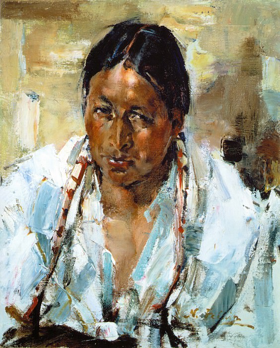 Indian from Taos , Nikolay Feshin