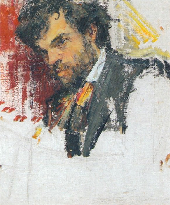 Portrait of a man , Nikolay Feshin
