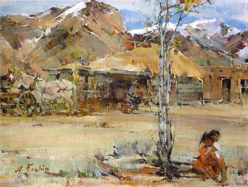 Ranch in the mountains of Taos , Nikolay Feshin