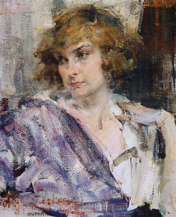 Portrait of Isabelle , Nikolay Feshin