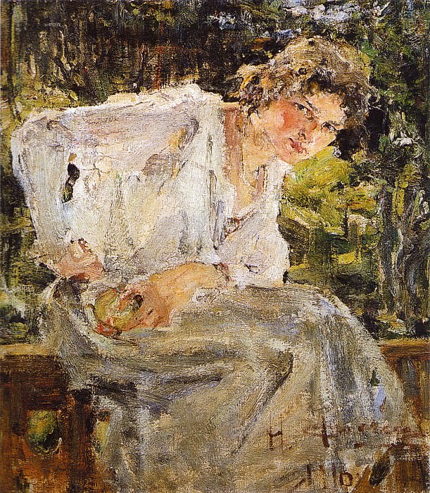 Портрет молодой женщины , Николай Иванович Фешин