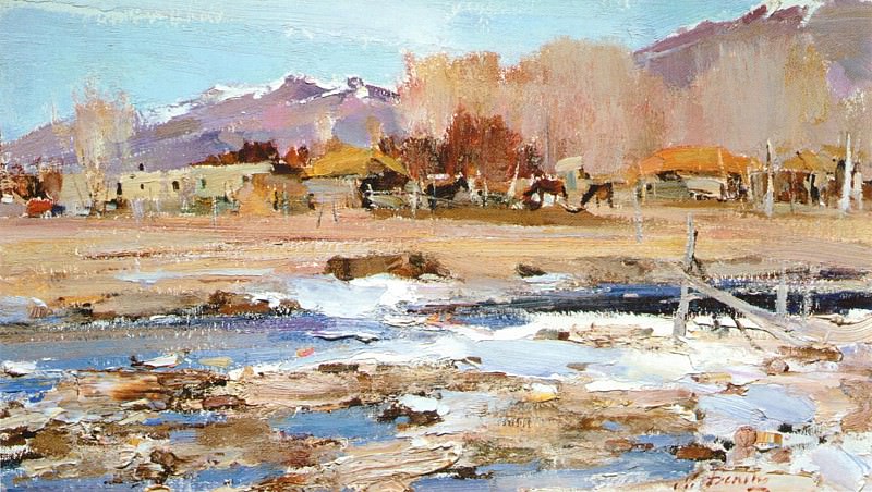 Taos landscape 2, Nikolay Feshin