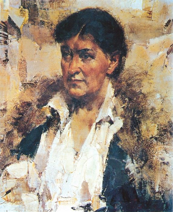 Portrait of Willa Kayser , Nikolay Feshin