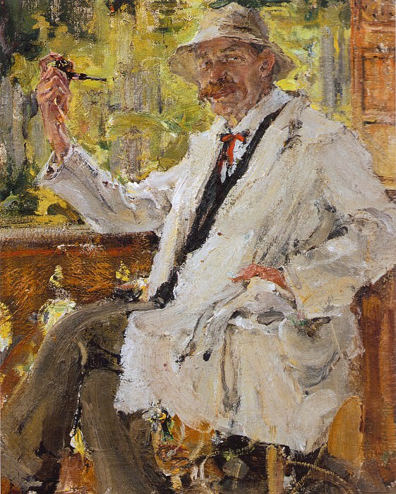 Portrait of Vasily Bogatyrev , Nikolay Feshin