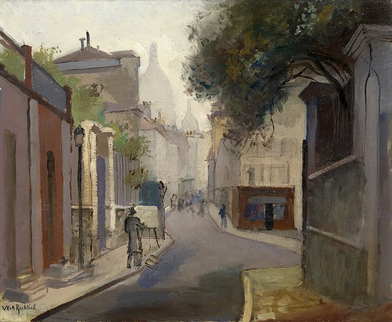 Parisian Street Scene, Vera Rockline