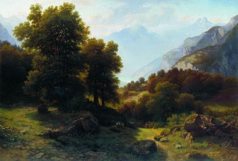 Landscape, Lev Kamenev