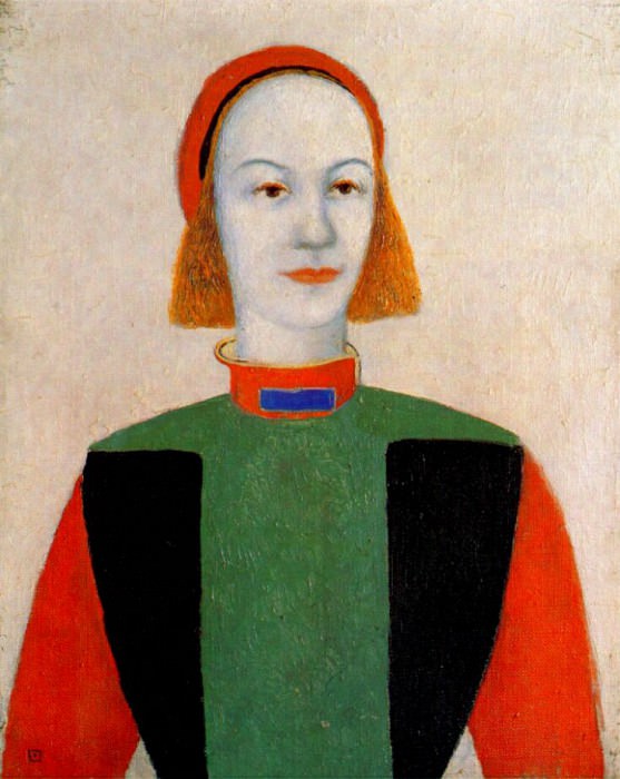 malevich_head_of_a_young_girl_of_today_1932
