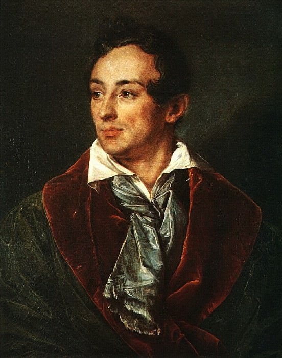 Portrait of a young man in a green coat, Vasily Tropinin