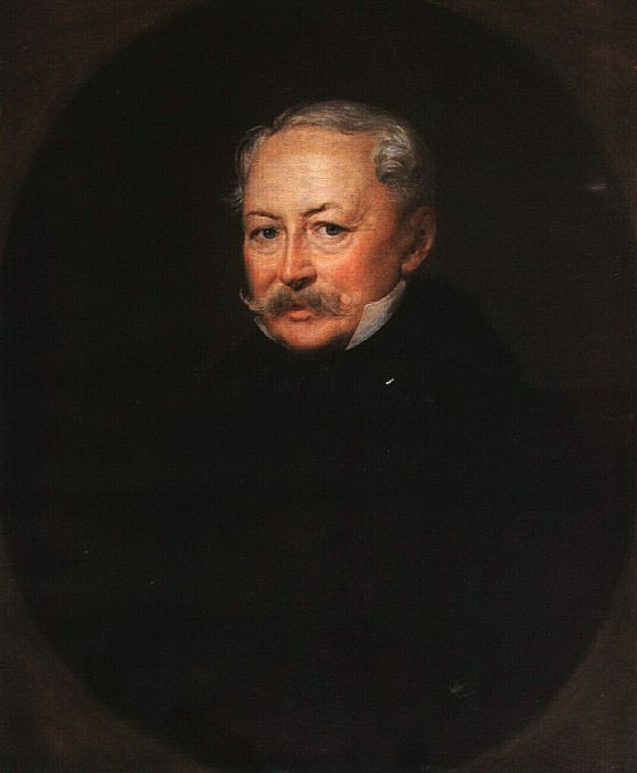 Portrait of N. S. Menshikov, Vasily Tropinin