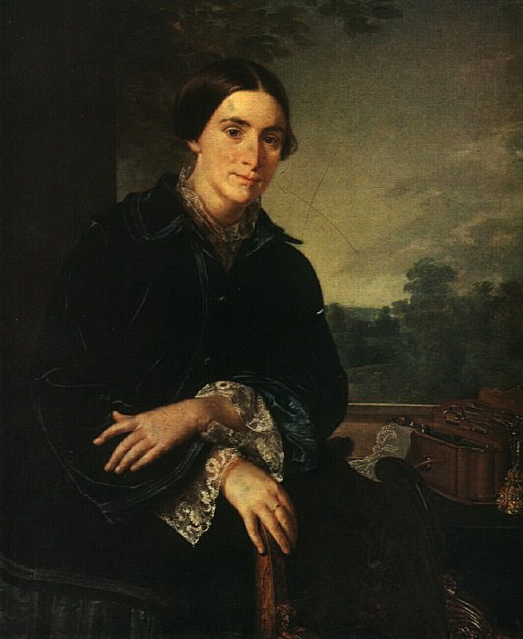 Portrait of E. A. Selivanovskaya, Vasily Tropinin
