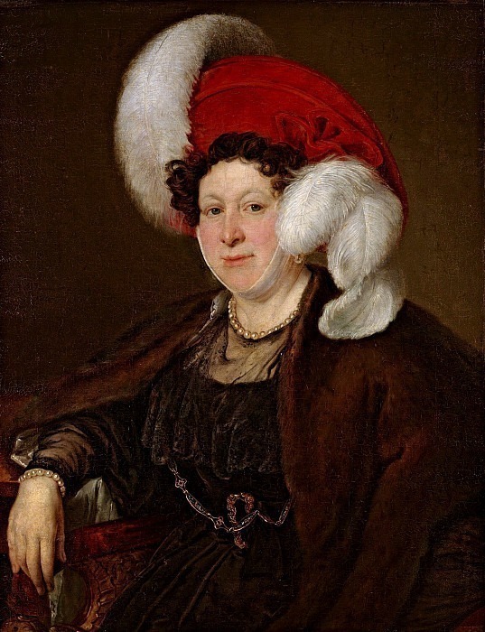 Portrait of Countess Natalya Zubova, Vasily Tropinin