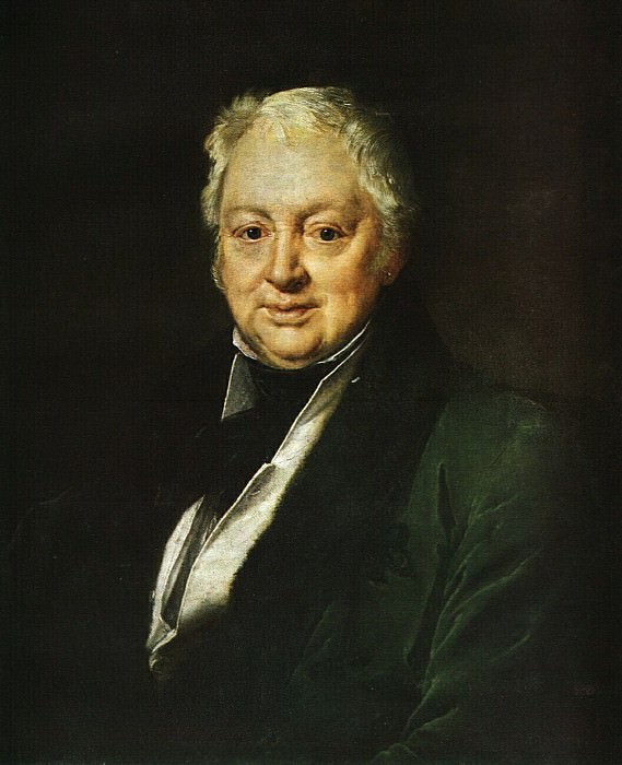 Portrait of V. I. Bibikov, Vasily Tropinin