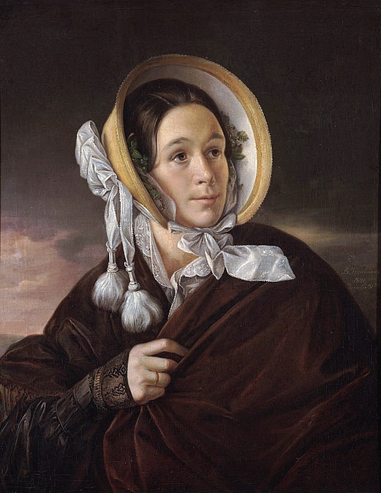 Portrait of P.I.Sheremetevskaya, Vasily Tropinin