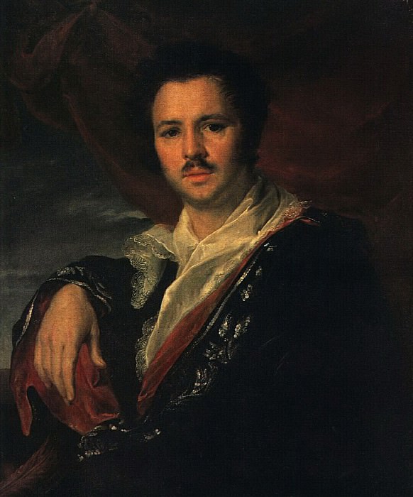 Portrait of N. A. Maykov, Vasily Tropinin