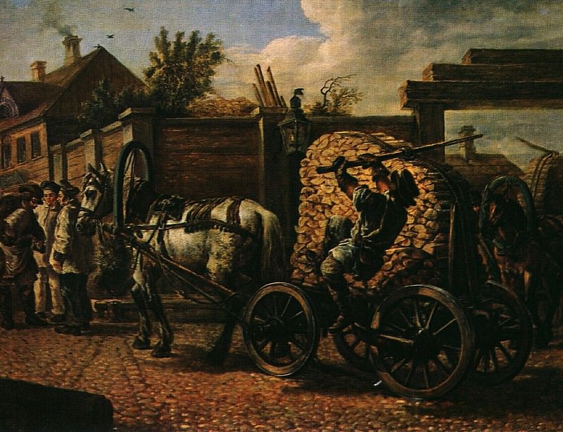 Wood seller. Middle, Vasily Tropinin