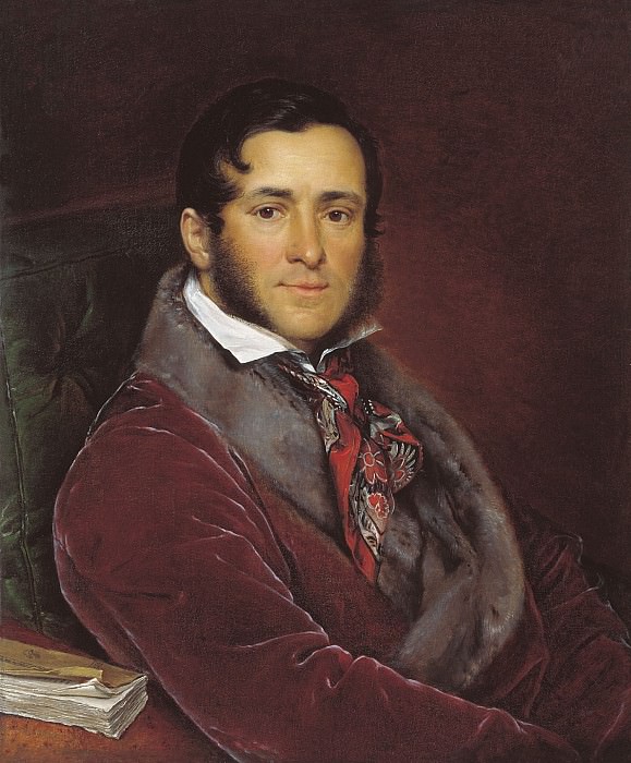 Portrait of Semyon Nikolaevich Mosolov, Vasily Tropinin