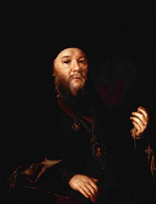 Portrait of Archimandrite Feofan, Vasily Tropinin
