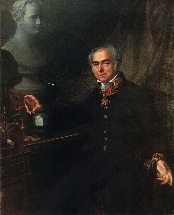 Portrait of K. A. Leberecht, Vasily Tropinin