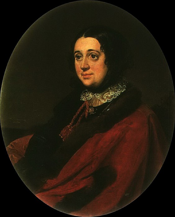 Portrait of E. P. Rostopchina, Vasily Tropinin