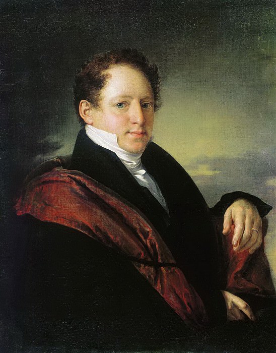 Portrait of S.D. Nechaeva, Vasily Tropinin