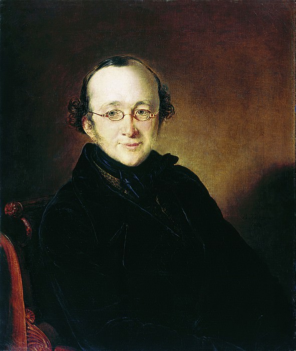 Portrait of N.I. Bera, Vasily Tropinin
