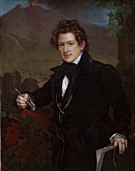 Portrait of Karl Bryullov, Vasily Tropinin