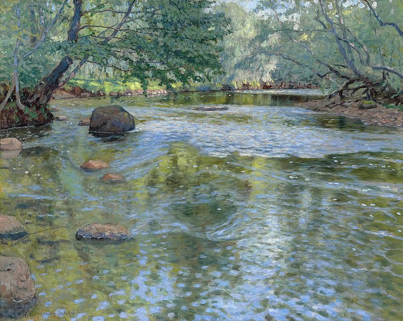 The river, Nikolai Petrovich Bogdanov-Belsky