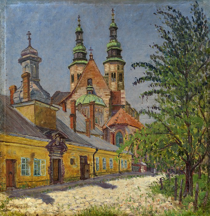 Вид церкви, Николай Петрович Богданов-Бельский