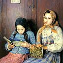 Schoolgirls, Nikolai Petrovich Bogdanov-Belsky