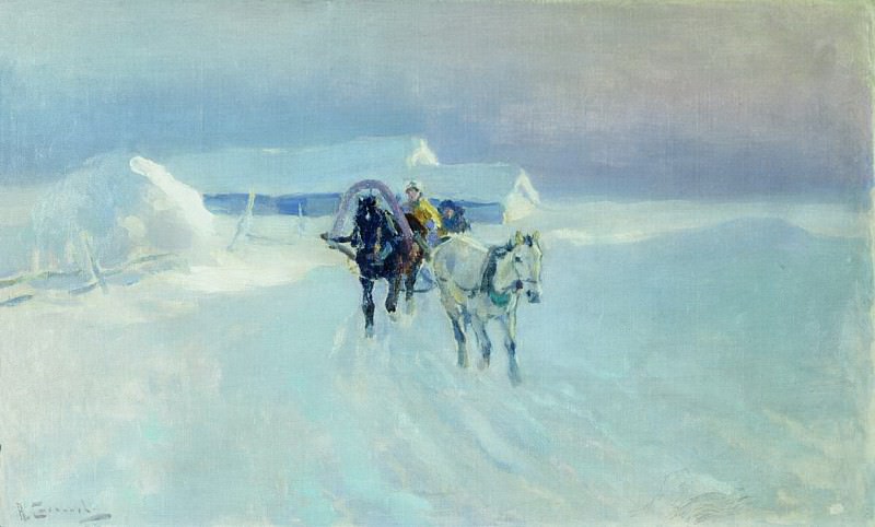 In winter, Alexey Stepanov