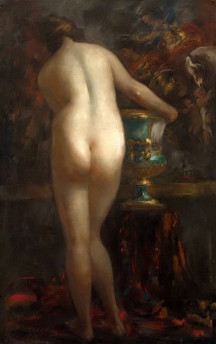 Female Nude, Vitaly Gavrilovich Tihov