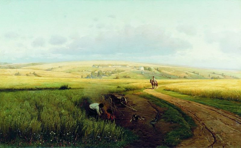 Костер в поле, Владимир Орловский