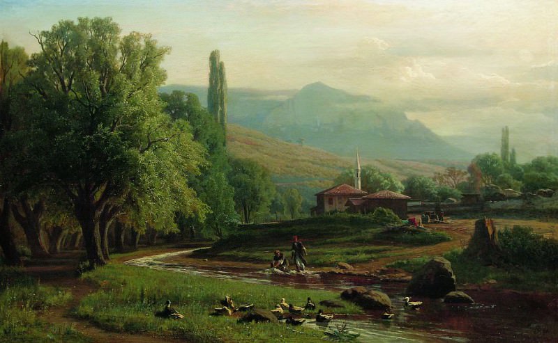 Crimean summer landscape, Vladimir Orlovsky