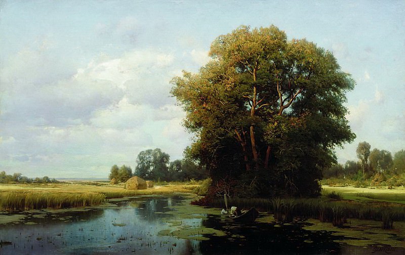 Landscape with swamp, Vladimir Orlovsky